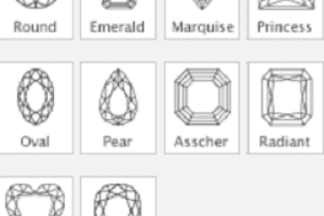 מה הן הצורות הנפוצות של היהלום?